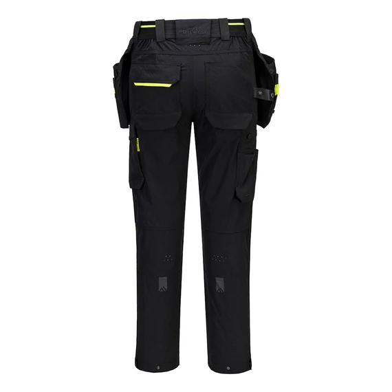Portwest EV4 holster nadrág (levehető holster zsebbel) fekete rövidített