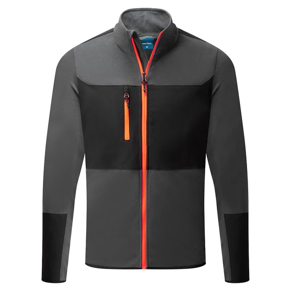 Portwest EV4 fleece metál szürke