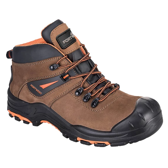 Portwest Compositelite Montana Hiker munkavédelmi bakancs, S3 barna