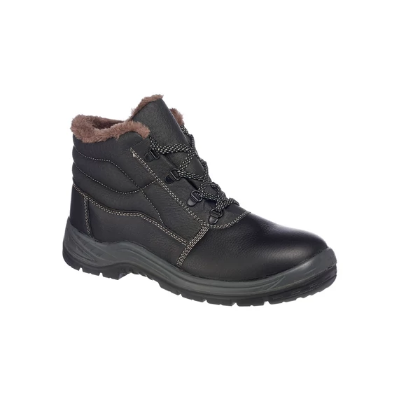 Portwest Kumo Fur-Lined munkavédelmi bakancs S3 fekete