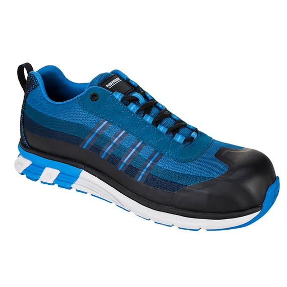 Portwest OlymFlex London S1P Trainer munkavédelmi cipő kék / fekete