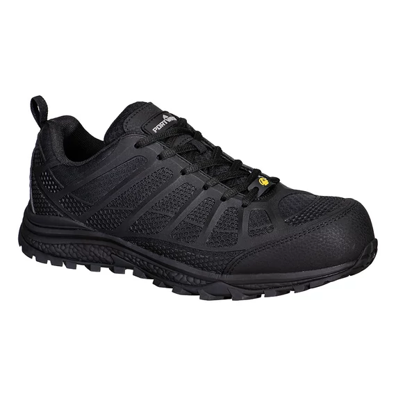 Portwest Textil munkavédelmi cipő S1PS ESD SR FO fekete