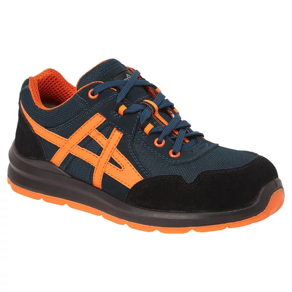 Portwest Steelite Mersey Trainer S1 munkavédelmi cipő kék