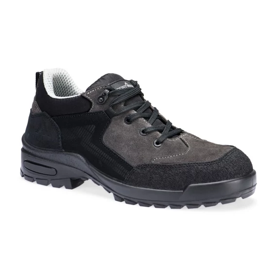 Portwest Steel Suede munkavédelmi cipő S3L CI FO SR fekete/szürke