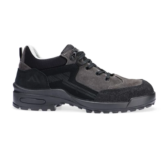 Portwest Steel Suede munkavédelmi cipő S3L CI FO SR fekete/szürke