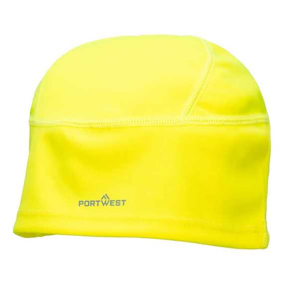 Portwest PW3 szélálló beanie sapka sárga/fekete