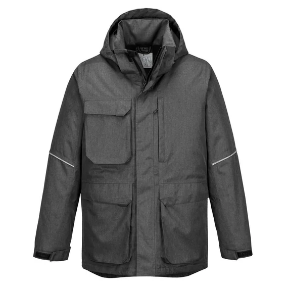 Portwest KX3 Parka kabát szürke