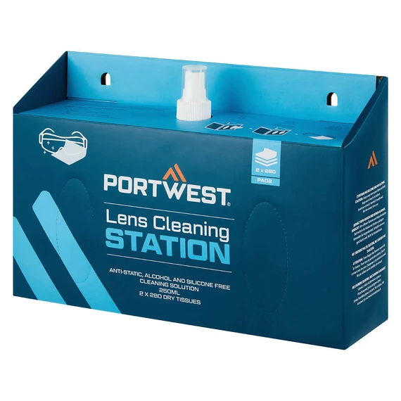 Portwest Szemüvegtisztitó állomás fehér