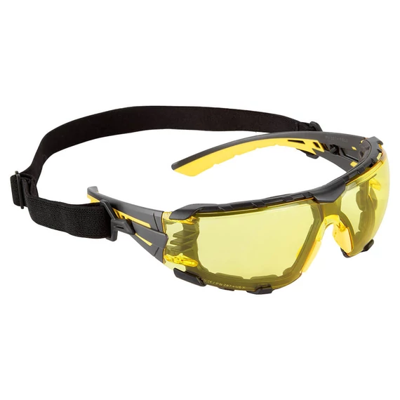 Portwest Tech Look Pro védőszemüveg sárga