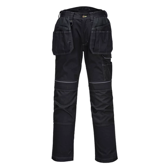 Portwest PW3 Stretch Holster Work nadrág fekete