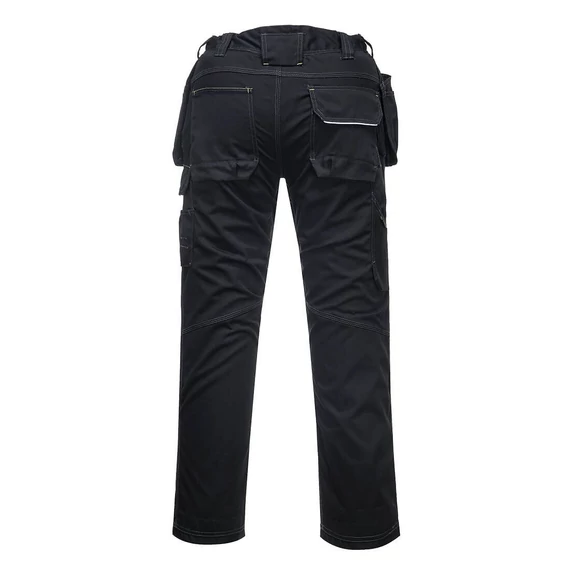 Portwest PW3 Stretch Holster Work nadrág fekete
