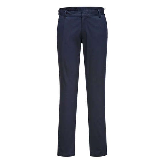 Portwest Women's Slim Fit Chino Pants sötét tengerészkék