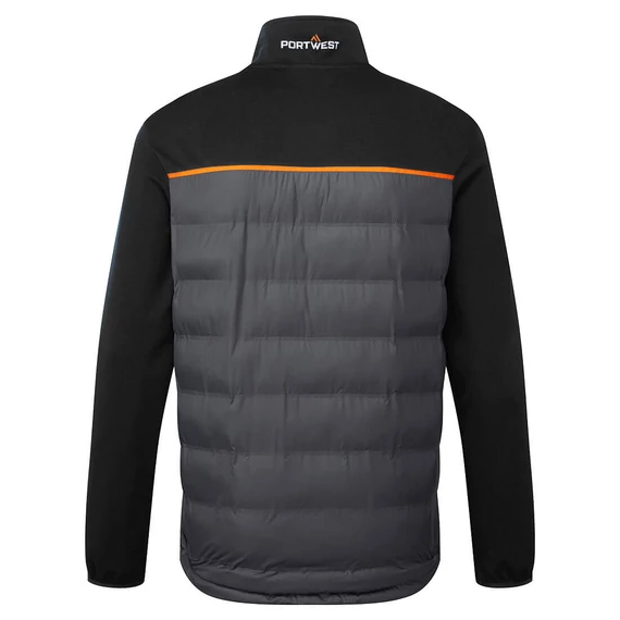 Portwest Hybrid Baffle kabát fekete