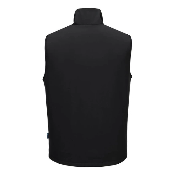 Portwest Fűthető softshell mellény fekete