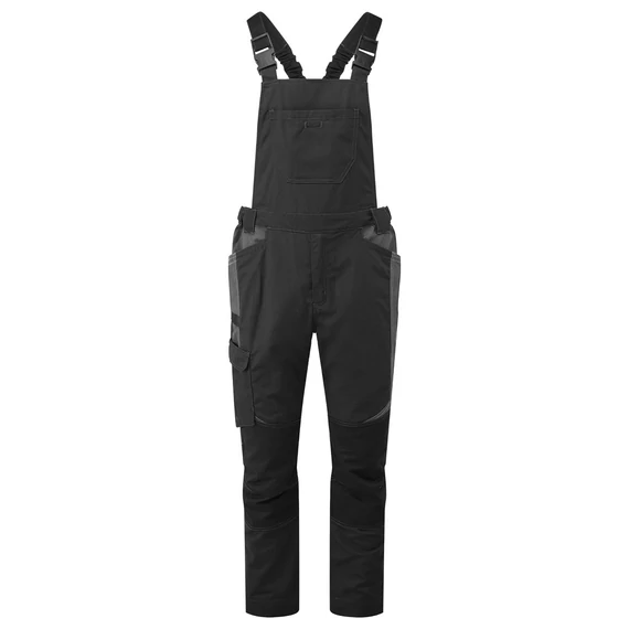 Portwest WX3 Industrial Wash kantáros nadrág fekete