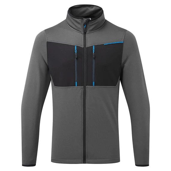 Portwest WX3 Full Zip Tech Fleece szürke