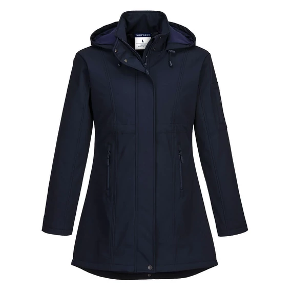 Portwest Carla női Softshell kabát tengerészkék
