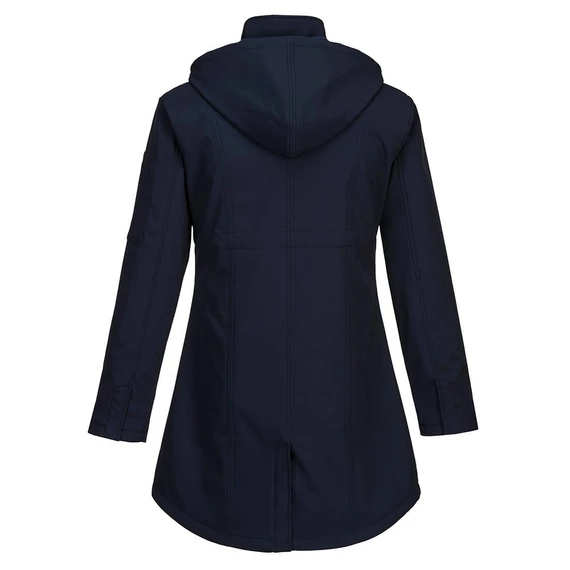 Portwest Carla női Softshell kabát sötét tengerészkék