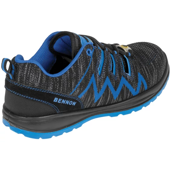 BENNON KNITTER ESD S1 SRC SZANDÁL  SZÜRKE-KÉK