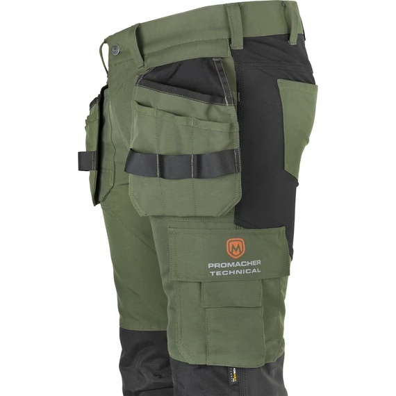 BENNON EREBOS DEREKAS STRETCH NADRÁG 290G ZÖLD-FEKETE