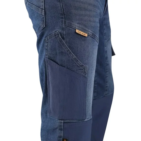 CXS ALBI STRETCH FARMERNADRÁG CORDURA ERŐSÍTÉSSEL KÉK