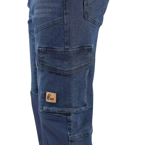 CXS ALBI STRETCH FARMERNADRÁG CORDURA ERŐSÍTÉSSEL KÉK
