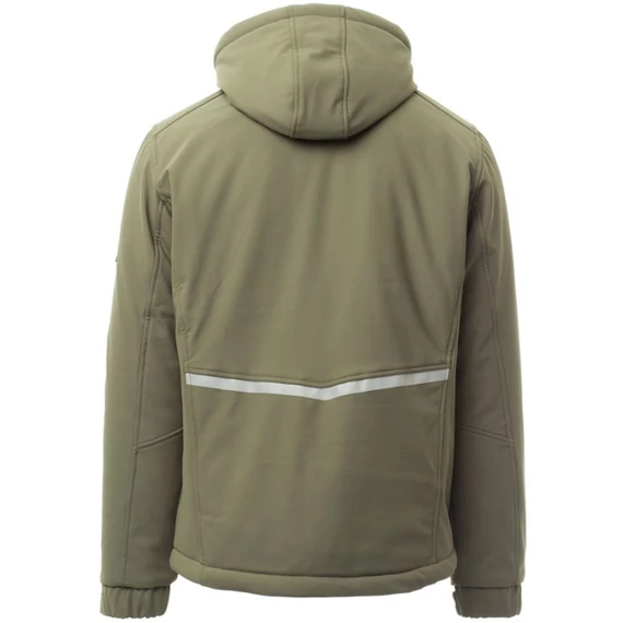 PAYPER CREEK PAD BÉLELT SOFTSHELL KABÁT KATONAI ZÖLD ZÖLD