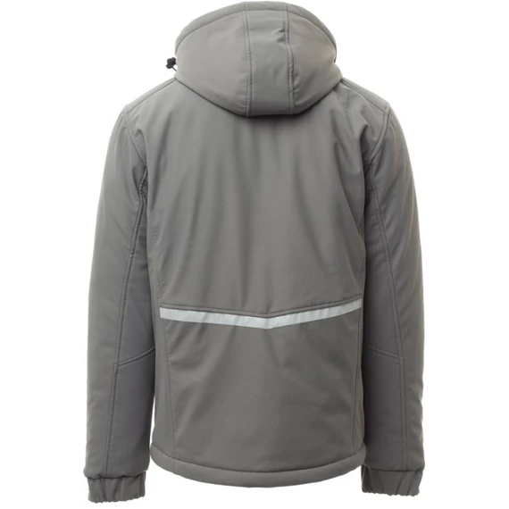 PAYPER CREEK PAD BÉLELT SOFTSHELL KABÁT SZÜRKE-FEKETE